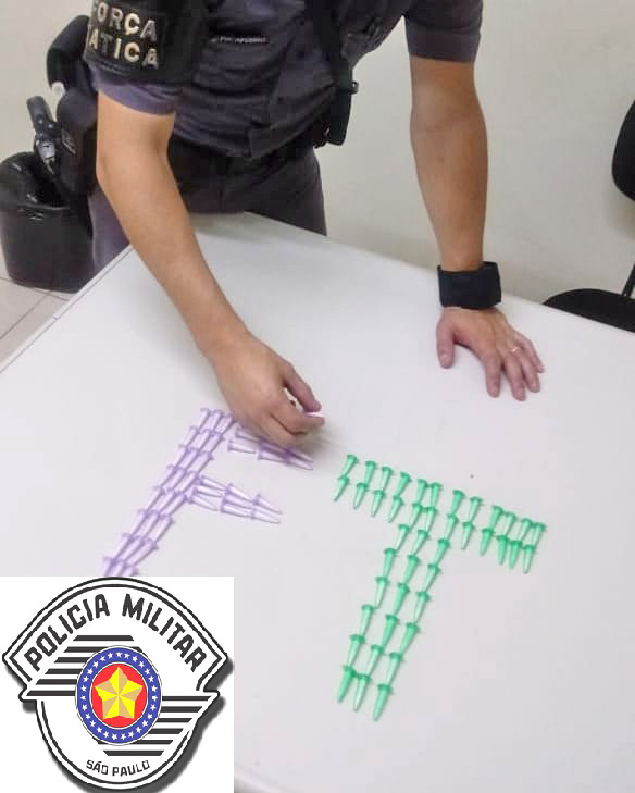 Força Tática de Avaré flagra traficante com 83 pinos cocaína - sudoestepaulista