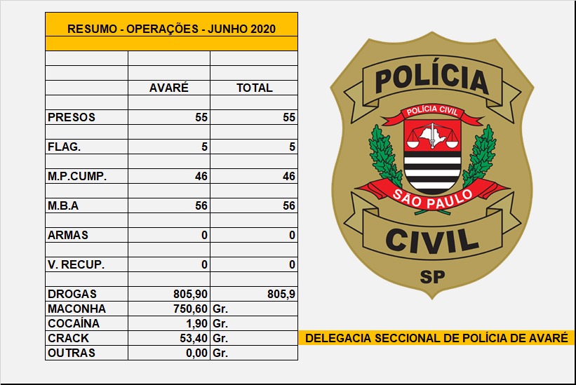 Polícia Civil de Piraju e Itaí ganham destaque por suas ações durante o mês de junho - sudoestepaulista