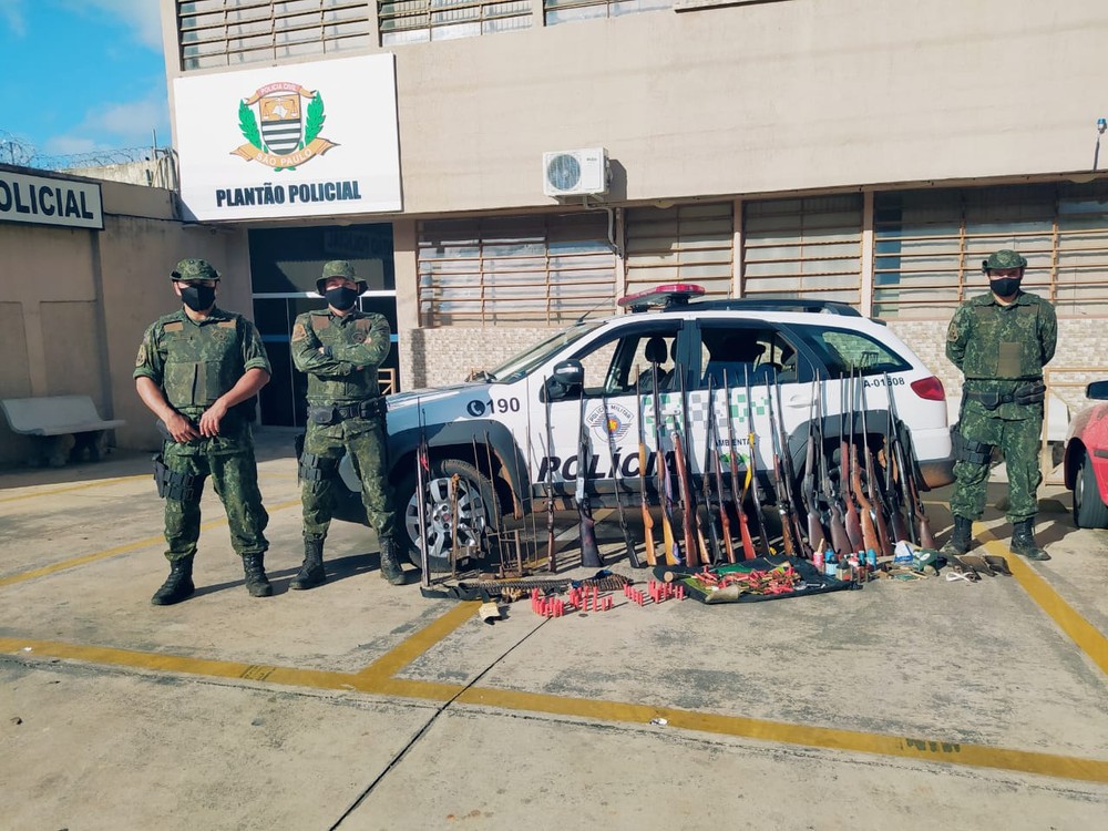 Idoso é preso em Itapeva com arsenal de caça - sudoestepaulista