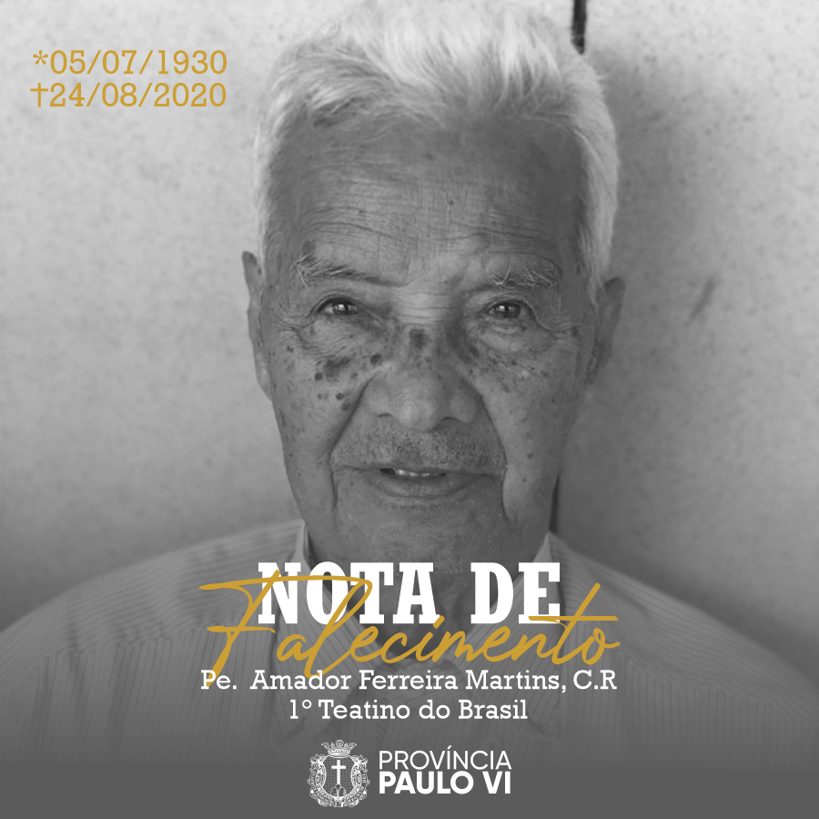 Comunidade católica em luto pela morte de Padre Amador, o primeiro Teatino do Brasil - sudoestepaulista Comunidade católica em luto pela morte de Padre Amador, o primeiro Teatino do Brasil - sudoestepaulista