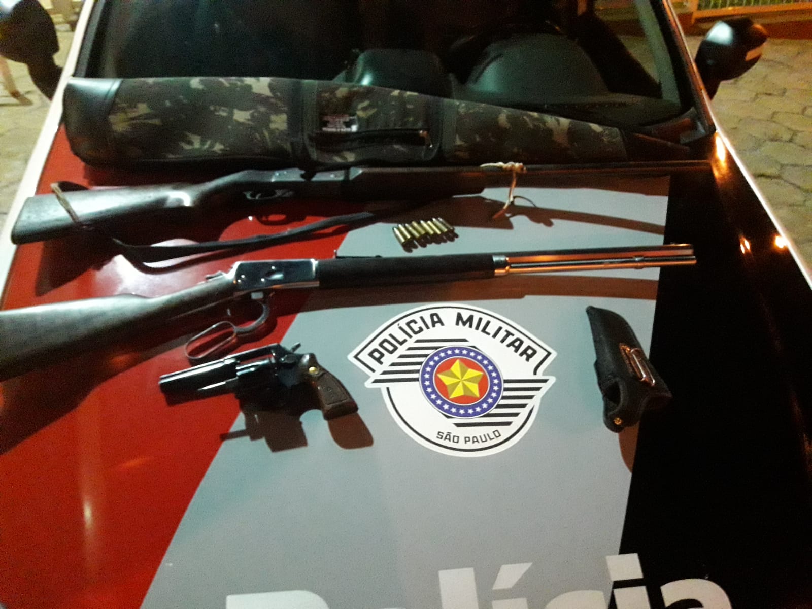 Após briga de casal esposa se vinga e denuncia marido por posse ilegal de armas de fogo - sudoestepaulista
