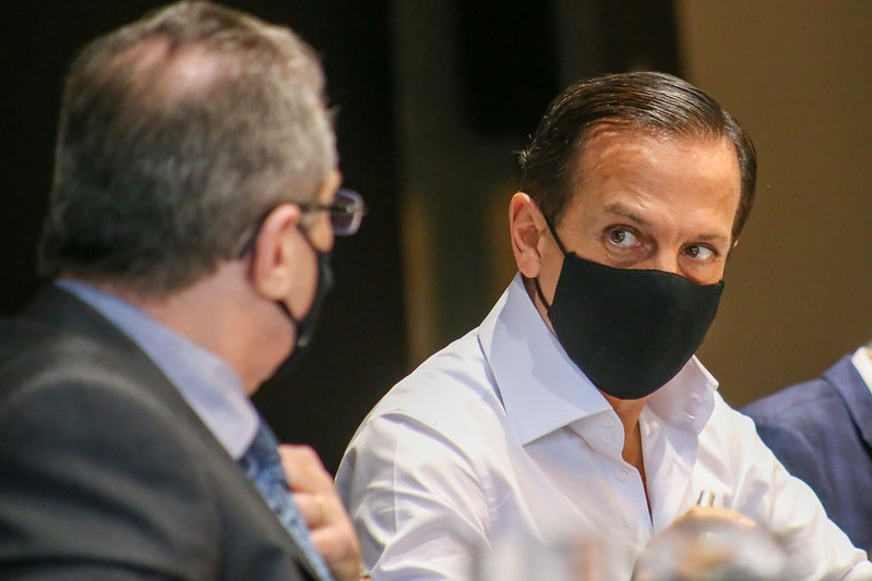 Em videoconferência com 618 prefeitos, Doria propõe ação conjunto para enfrentar agravamento da pandemia - sudoestepaulista