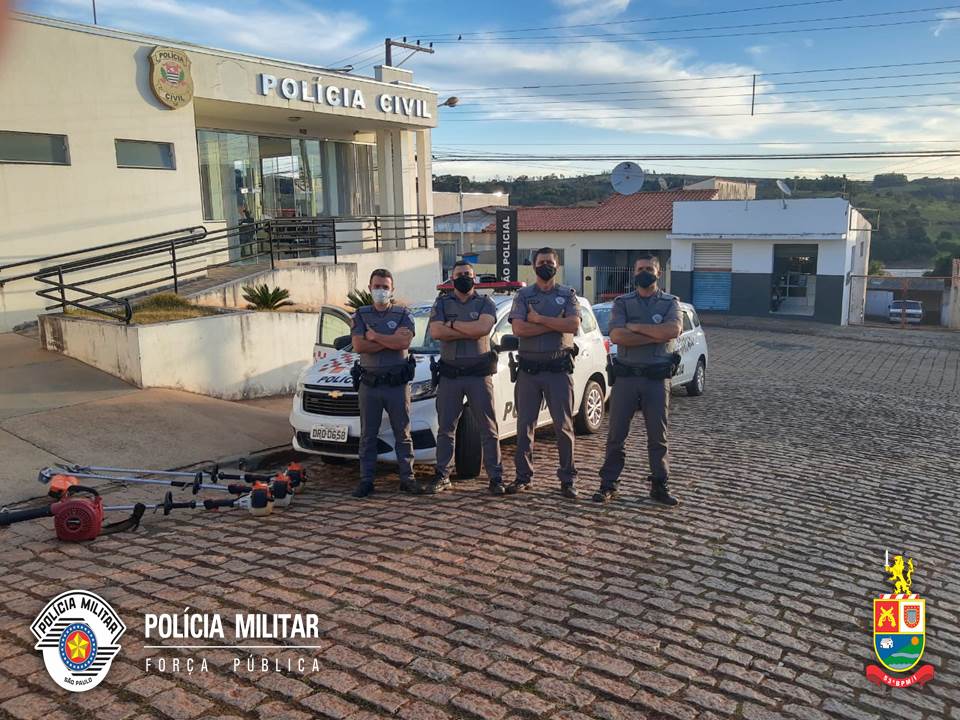 PM chega a receptadores de equipamentos agrícolas furtados em propriedade rural em Tejupá - sudoestepaulista