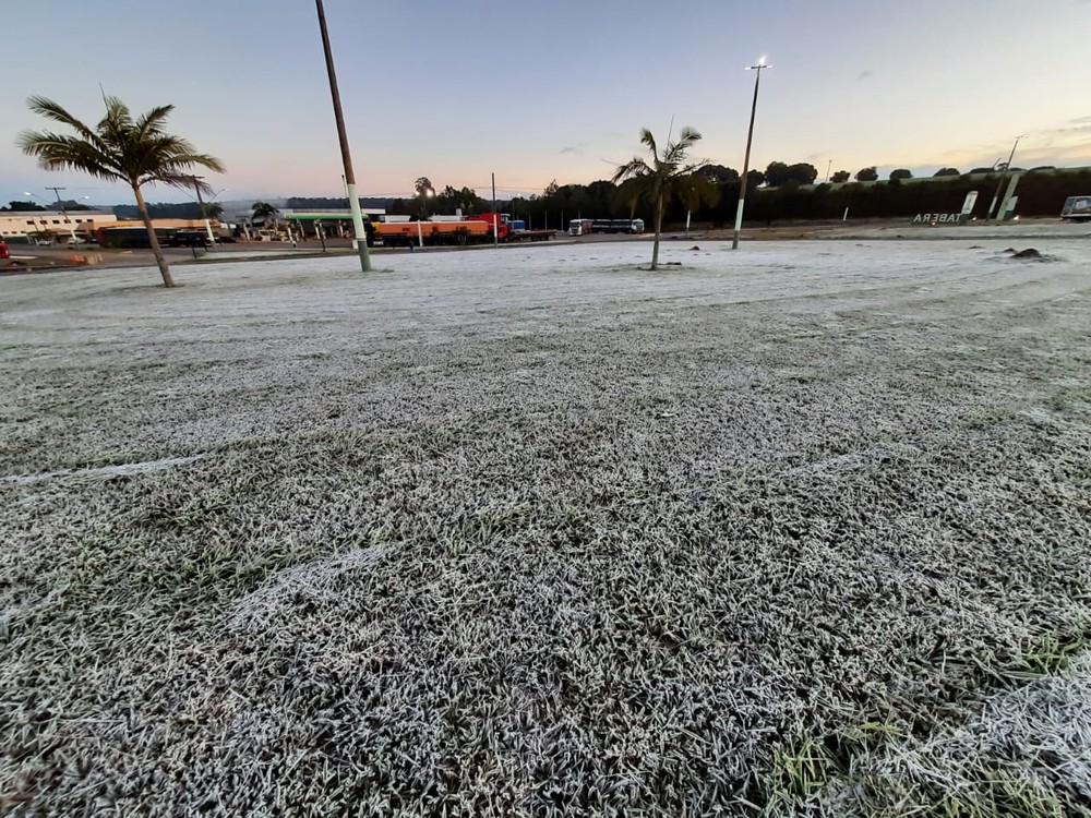 Madrugada mais fria do ano registra geada por todo o Sudoeste Paulista - sudoestepaulista