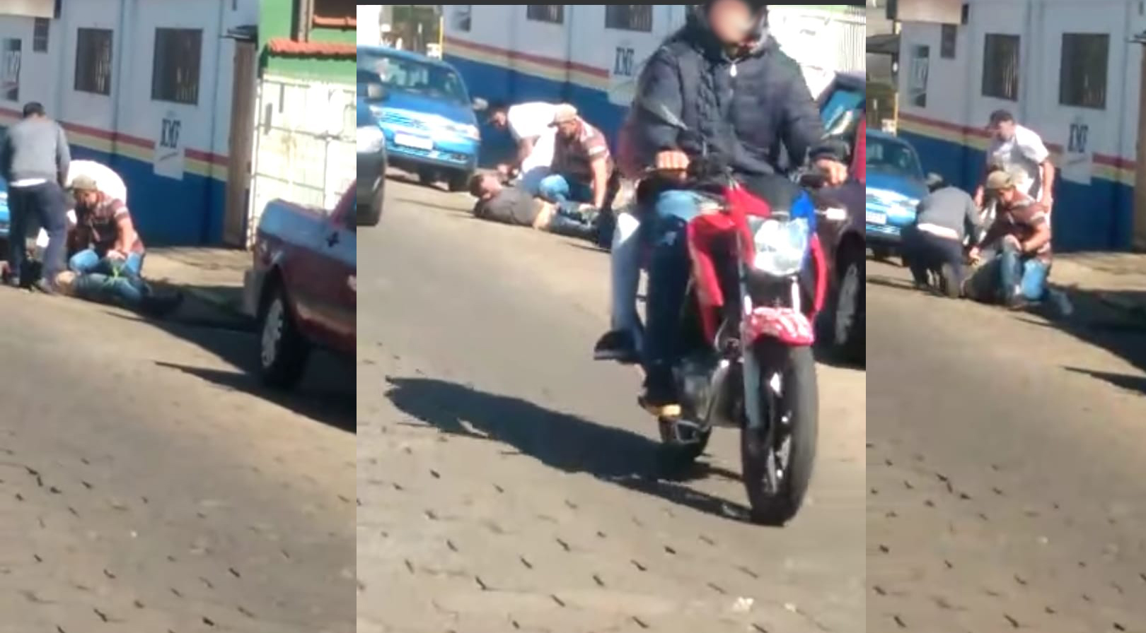 Homem tenta furtar mercado, ação dá errada e mesmo detido por 3 homens consegue fugir - sudoestepaulista