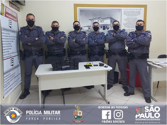 Policiais abordam carro que estava na contramão e encontram 25 tijolos de maconha - sudoestepaulista