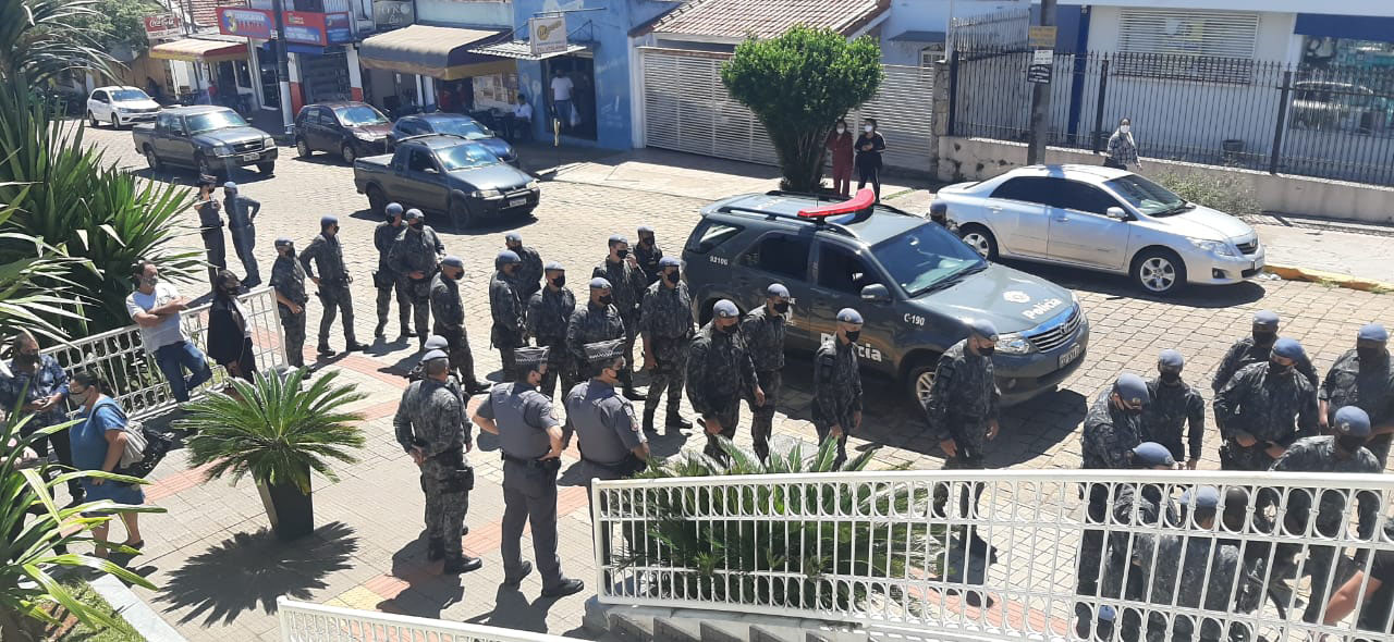 53º BPM/I e Batalhão de Choque da capital se unem em campanha para doar sangue na Santa Casa de Avaré - sudoestepaulista