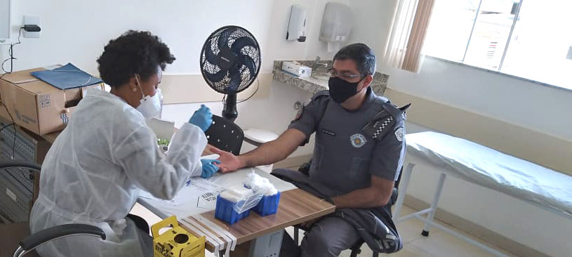 53º BPM/I e Batalhão de Choque da capital se unem em campanha para doar sangue na Santa Casa de Avaré - sudoestepaulista