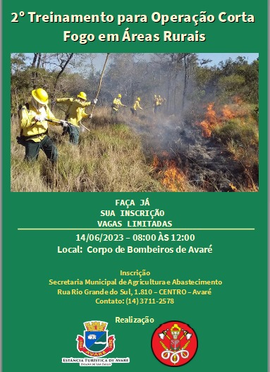 Estiagem: Bombeiros de Avaré e Itaí treinam civis para ações de combate e prevenção a incêndios em áreas rurais - sudoestepaulista