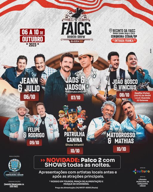 Organização da FAICC promete “mega estrutura” para o retorno da Escolha da Rainha e Princesas de Cerqueira César - sudoestepaulista