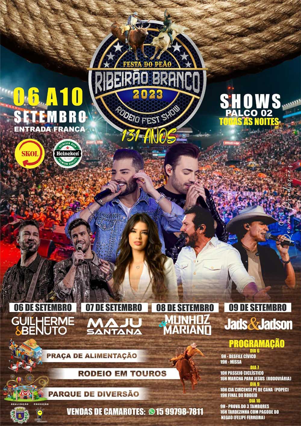 Setembro começa com aniversários em Buri e em Ribeirão Branco - sudoestepaulista