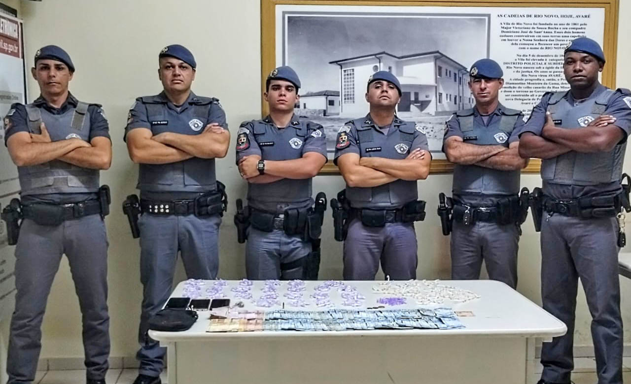 Bando de traficantes é preso em Cerqueira César com grande quantidade de narcóticos - sudoestepaulista