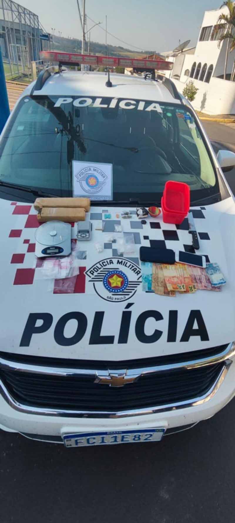 Traficante é flagrado em taxi levando drogas para Barão de Antonina - sudoestepaulista