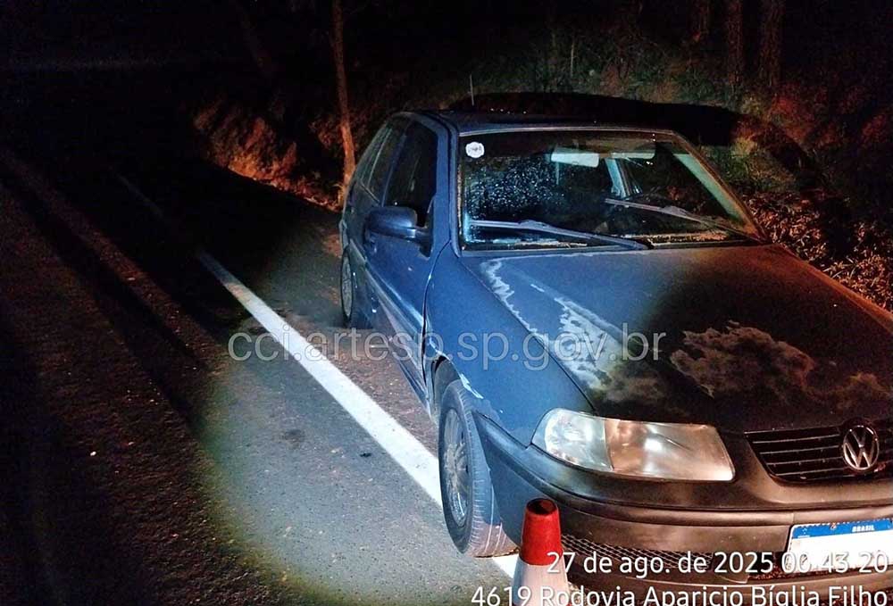 Casal de Itaporanga se envolve em acidente na SP-281; somente um sobrevive - sudoestepaulista