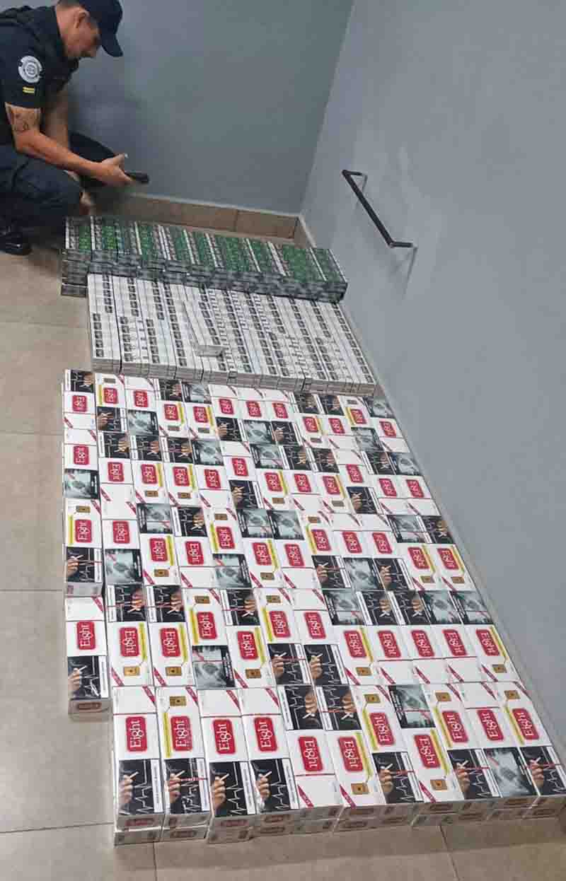 Marido alcagueta mulher e ambos vão presos por contrabando de cigarros em Itararé - sudoestepaulista