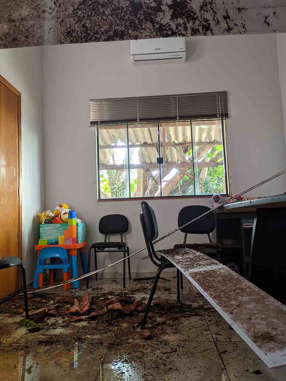 Tormenta que atingiu a região provocou grandes danos em Cerqueira César - sudoestepaulista