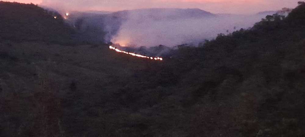 Inferno no paraíso: maior incêndio da história de Timburi já consumiu mais de 100 hectares de floresta - sudoestepaulista