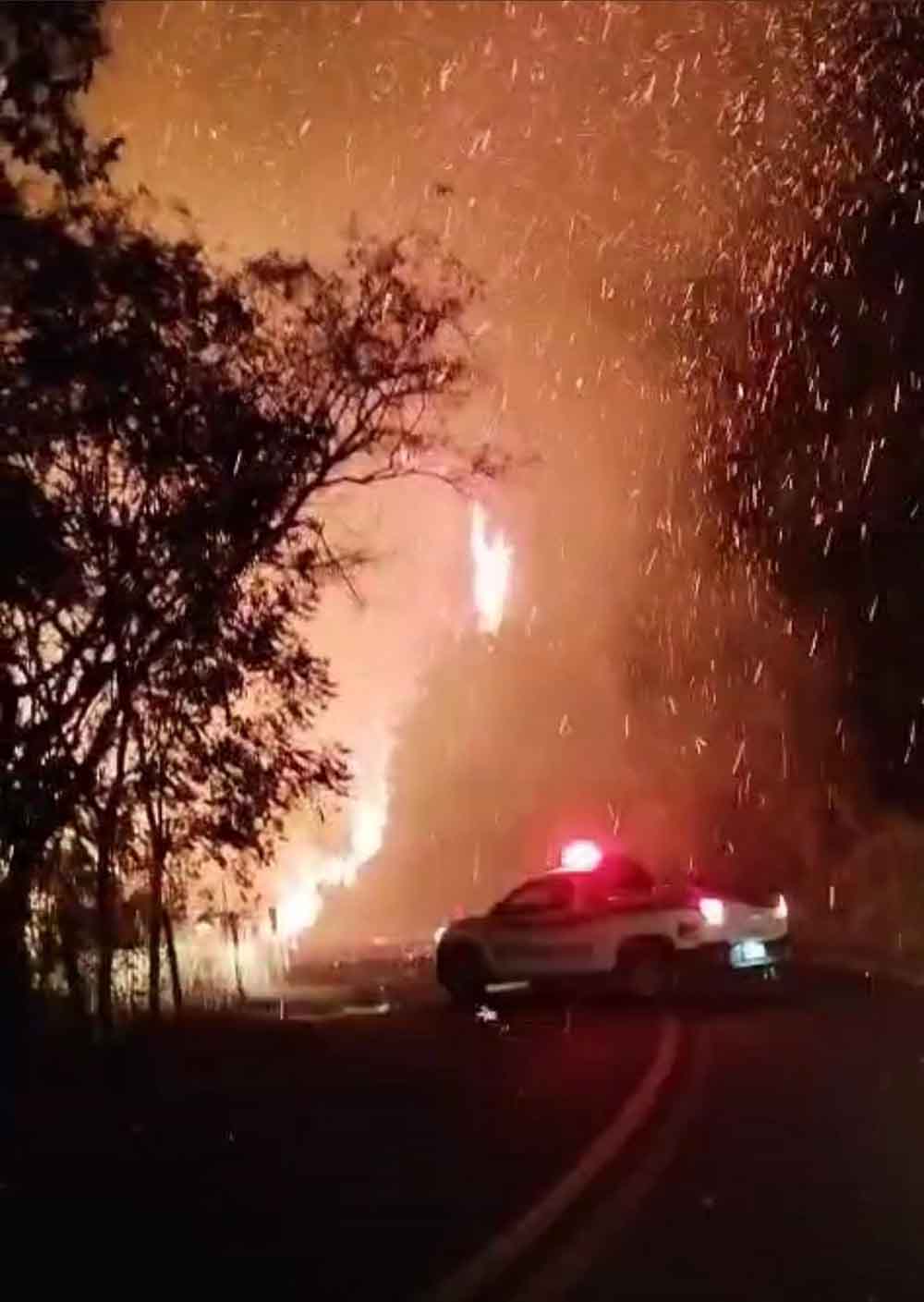 Inferno no paraíso: maior incêndio da história de Timburi já consumiu mais de 100 hectares de floresta - sudoestepaulista