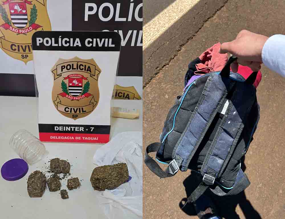 Depois de bater na mulher, homem é preso ao ser flagrado com narcótico em Taguaí - sudoestepaulista Depois de bater na mulher, homem é preso ao ser flagrado com narcótico em Taguaí - sudoestepaulista