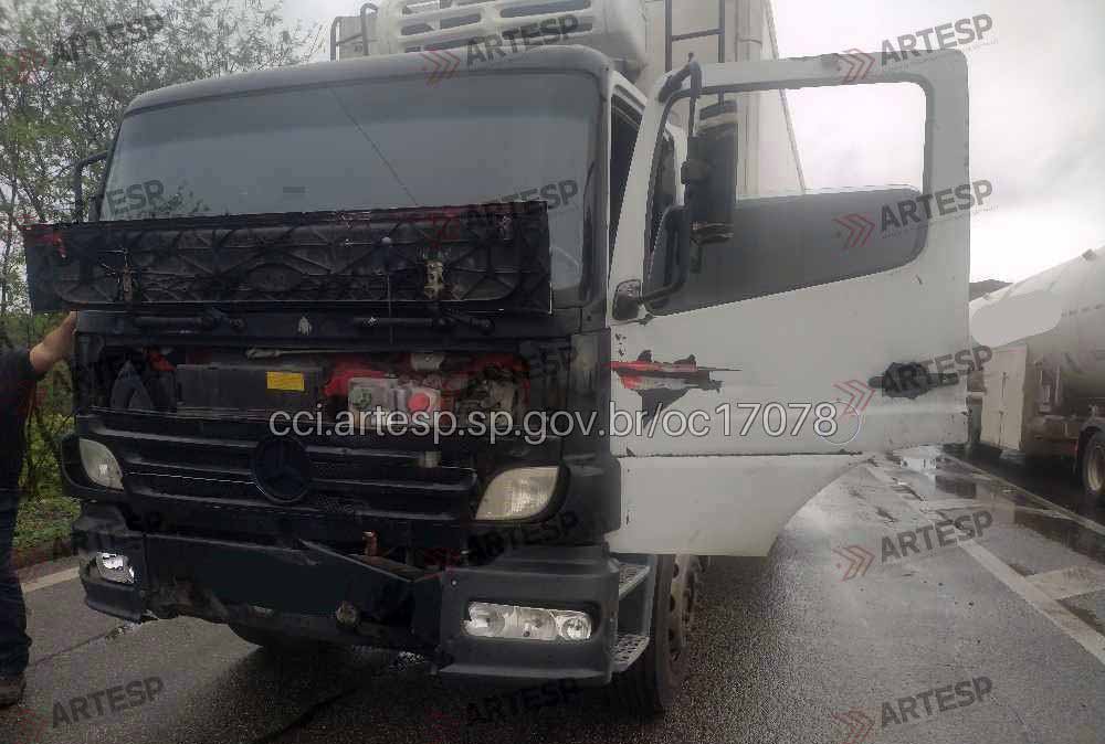 Viatura da Polícia Penal se envolve em acidente com caminhão em praça de pedágio da SP-280 - sudoestepaulista Viatura da Polícia Penal se envolve em acidente com caminhão em praça de pedágio da SP-280 - sudoestepaulista