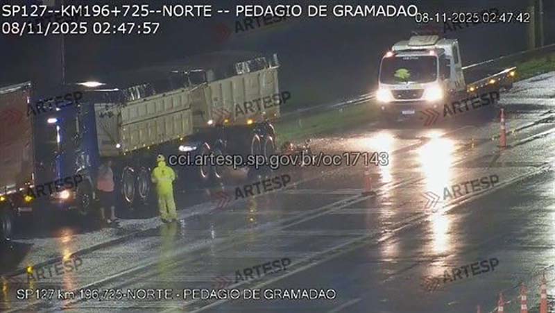 Motociclista de Capão Bonito morre ao bater em caminhão estacionado na SP-127 - sudoestepaulista
