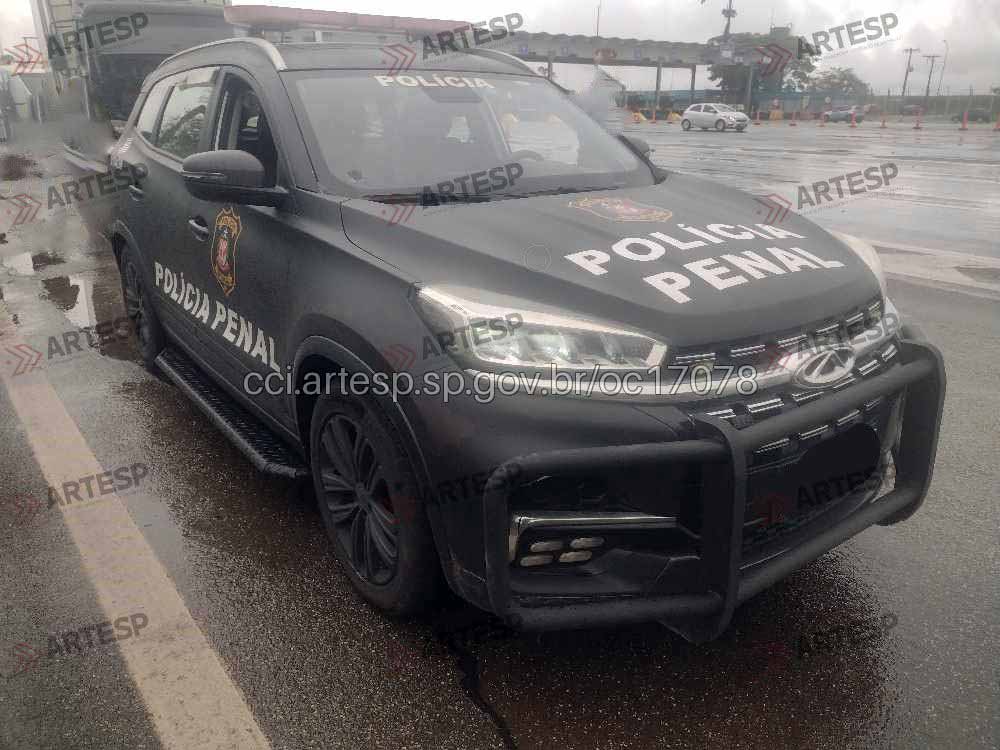 Viatura da Polícia Penal se envolve em acidente com caminhão em praça de pedágio da SP-280 - sudoestepaulista Viatura da Polícia Penal se envolve em acidente com caminhão em praça de pedágio da SP-280 - sudoestepaulista