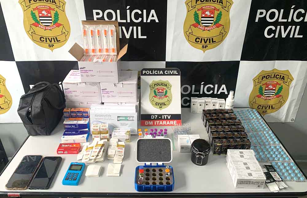 Casal é preso em Itararé suspeito de vender e aplicar medicamentos proibidos - sudoestepaulista