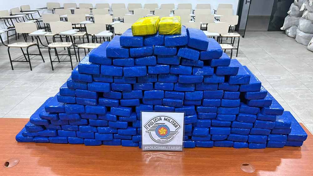 Polícia Militar realiza em Taguaí a maior apreensão de drogas da história do município - sudoestepaulista