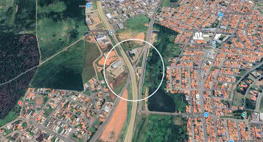 Obras do viaduto na SP-255, perímetro urbano de Avaré, alteram acesso ao bairro São José - sudoestepaulista