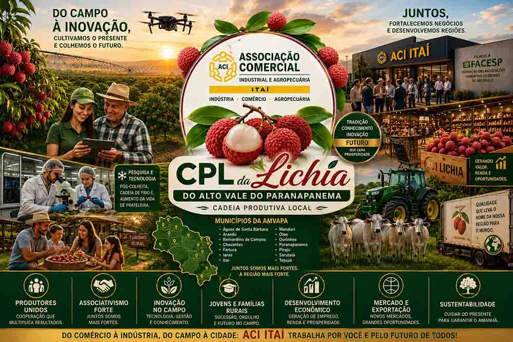 Eventos da CPL Lichia em Itaí, Paranapanema e Tejupá, querem fortalecer a cadeia produtiva da fruta na região - sudoestepaulista