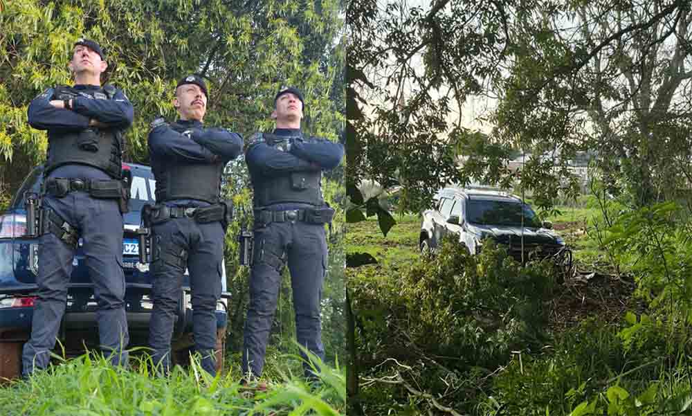 GCM de Itararé desenterra drogas escondidas em área de mata - sudoestepaulista